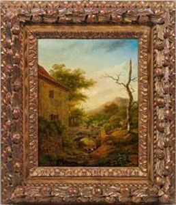 Abendstimmung An Derburg by Ignatius Josephus van Regemorter