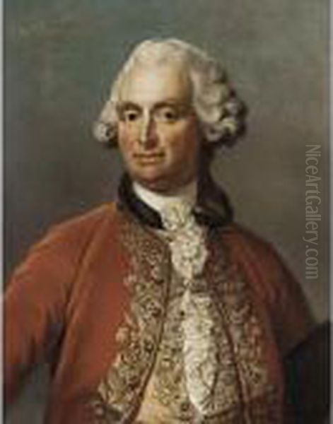 Portrait Of Sir John Goodriche, 5th Bt. (1708-1789) - view 1