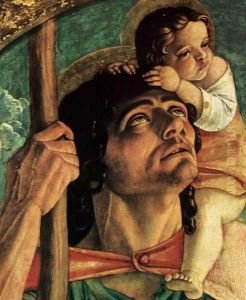 Polyptych of San Vincenzo Ferreri (detail) 5 by Giovanni Bellini