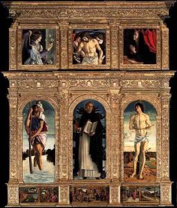 Polyptych of San Vincenzo Ferreri 2 by Giovanni Bellini
