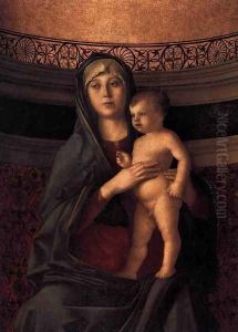 Frari Triptych (detail) 3 by Giovanni Bellini