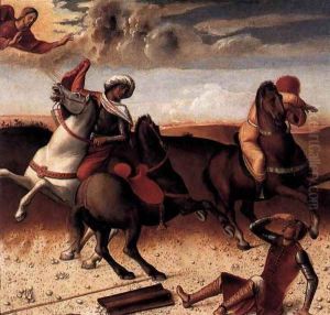 Pesaro Altarpiece (predella) 2 by Giovanni Bellini