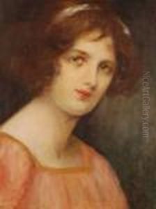 Portrait Of A Young Woman by Dolf van Roy