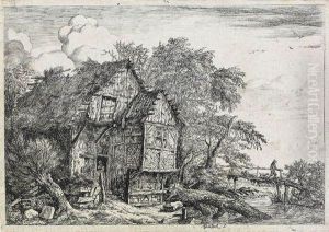 The Little Bridge by Jacob Van Ruisdael