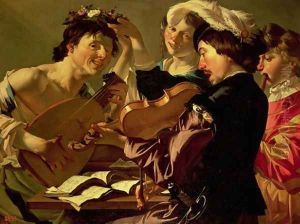 The Concert by Dirck Van Baburen