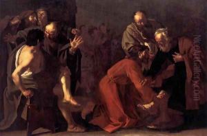 Christ Washing the Apostles Feet by Dirck Van Baburen