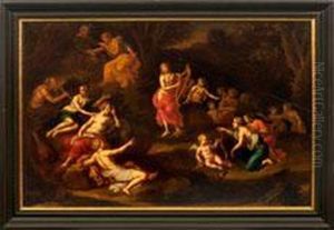 Mythologische Szene by Carel van Savoy