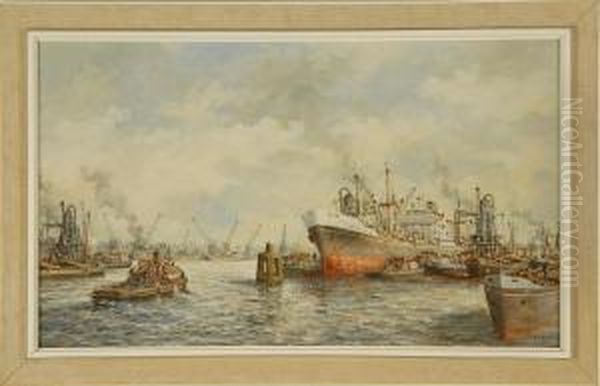 Rotterdam Harbor - view 1