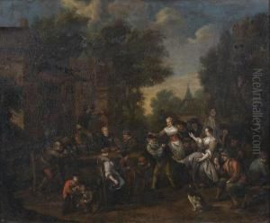 Rejouissances Paysannes by Bernardus Van Schendel