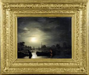 Clair De Lune by Petrus van Schendel