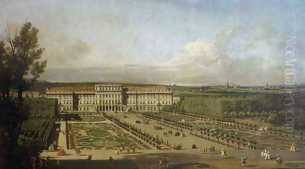 Schonbrunn Palace and gardens, 1759-61 - view 1