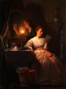 Der Liebesbrief by Petrus van Schendel