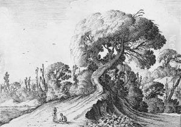 Landschaft Mit Zwei Rasten - view 1