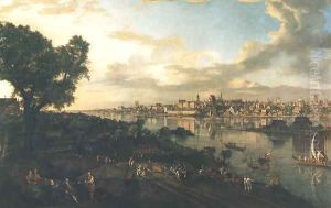 View of Warsaw by Bernardo Bellotto