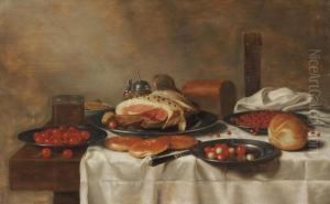 A Ham On A Silver Plate