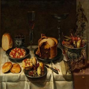 Breakfast Piece by Floris Gerritsz. van Schooten