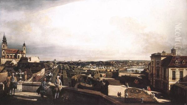 Vienna, Panorama from Palais Kaunitz - view 1