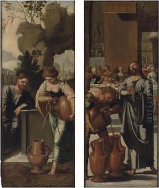 Christ And The Woman Of Samaria At The Well - view 1