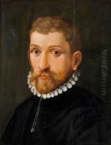 Portrait D'homme A La Fraise. Portrait D'homme A La Fraise.