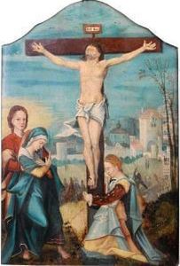 The Crucifixion by Jan Van Scorel