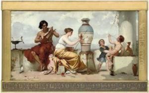 An Allegory Of The Arts by Joseph Van Severdonck