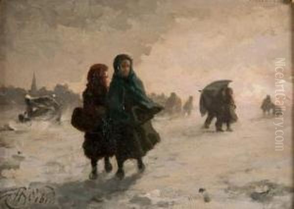 Promenade Sous La Neige - view 1