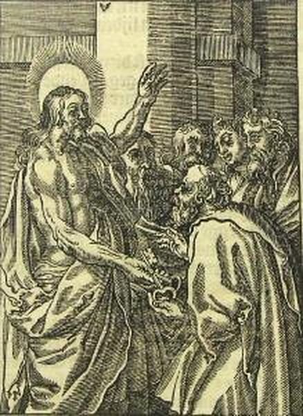 Christ Presenting The Keys To St.peter - view 1