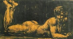 Untitled (nude) by Frank J. Van Sloun