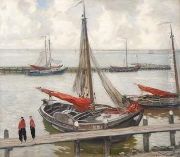 Harbour Of Volendam - view 1