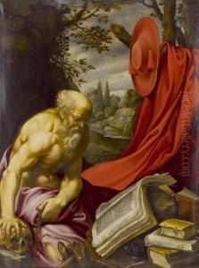 Heiliger Hieronymus by Hendrick Zomeren Van Somer