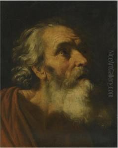 Study For The Head Of A Male Saint Study For The Head Of A Male Saint