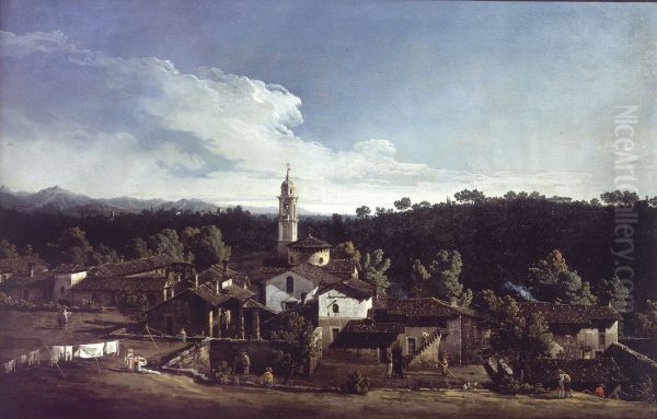 View of Gazzada near Varese 1744 - view 1
