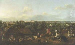 View of Ujazdow and Lazienki Palace