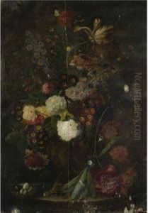 Floral Still Life by Cornelis van Spaendonck