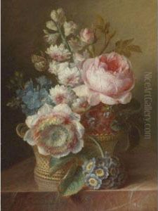 Still Life With Flowers by Cornelis van Spaendonck