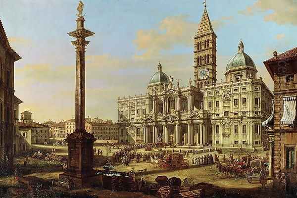 Santa Maria Maggiore, Rome 1739 - view 1