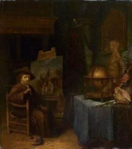 Le Peintre Dans Son Atelier by Jacob van Spreeuwen