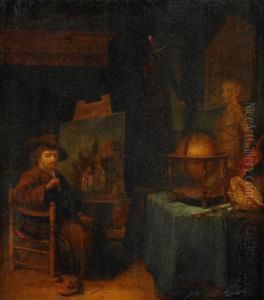 I Konstnarens Atelje by Jacob van Spreeuwen