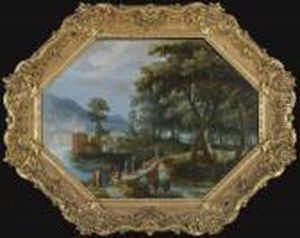 A River Landscape With Christ And The Centurion