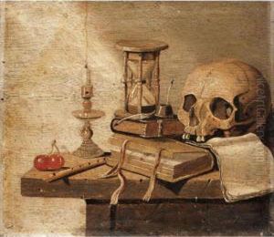 A Vanitas Still-life by Harmen van Steenwyck