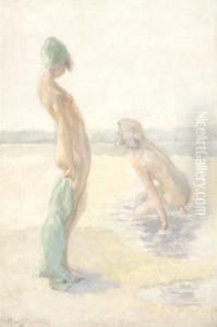 Bathers by Hendrik Van Steenwijk