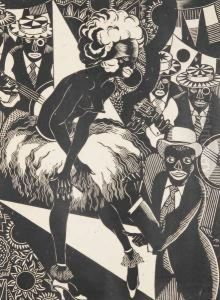 'negro-canaille' by Henri Van Straten