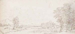 Panoramic View of a River Valley