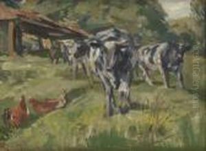 La Sortiedes Vaches by Guillaume Van Strydonck
