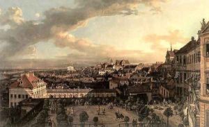 View of Warsaw from the Terrace of the Royal Castle in Warsaw