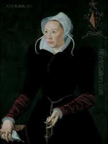 Bildnis Der Marytge Dedel, Ehefrau Des Malers. - view 1