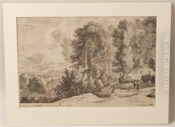 Landschaft Mit Wascherinnen - view 1