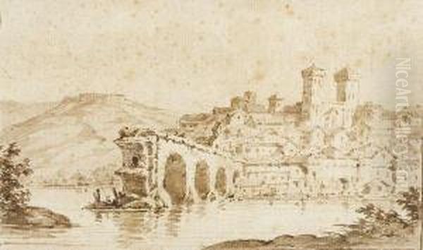 Avignon, Le Pont Saint-benezet - view 1
