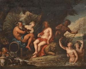 Allegorie Auf Wasser Und Erde by Theodor Van Thulden