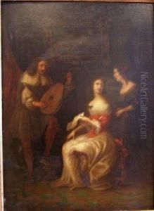 La Lecon De Musique by Gillis van Tilborgh